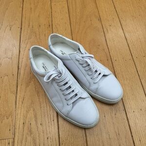 The Men’s Store White Leather Sneakers